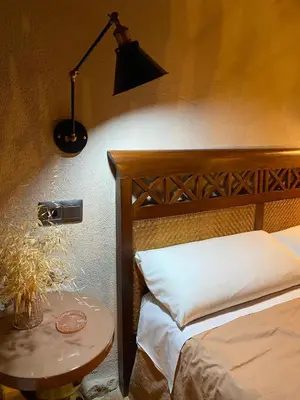 Cama o camas de una habitación en Loft con encanto Casa Paquita