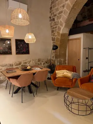 Zona de estar de Loft con encanto Casa Paquita