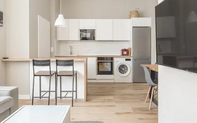 Una cocina o zona de cocina en Los Piolets