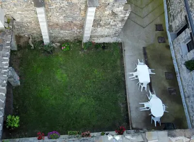 Jardín al aire libre en Casa Toronzue