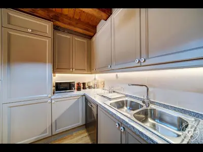 Una cocina o zona de cocina en CASA GIRETA de Alma de Nieve