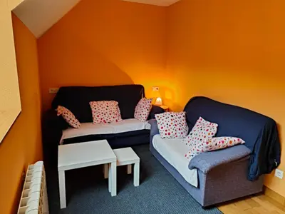 Zona de estar de Apartamento Aran isaba
