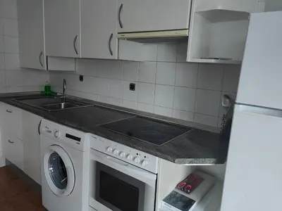 Una cocina o zona de cocina en Apartamento Aran isaba