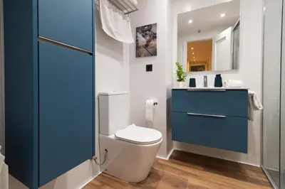 Un baño de Albada Huesca