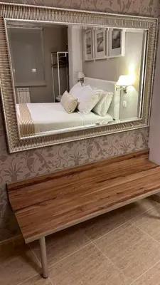 Cama o camas de una habitación en Piso Zentro Calatayud