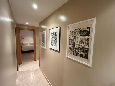 Cama o camas de una habitación en Piso Zentro Calatayud