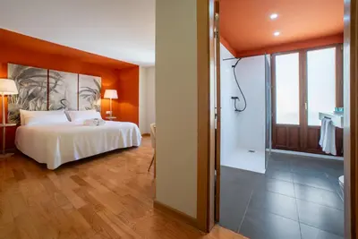Cama o camas de una habitación en Hotel-Boutique by Gonzalo Sesma