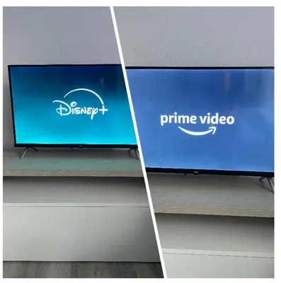 Una televisión o centro de entretenimiento en Apart acogedor en Biescas para familias,vistas a la montaña
