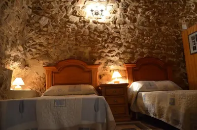 Cama o camas de una habitación en CASA EL CORRAL