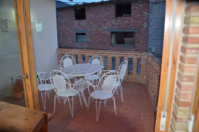 Un balcón o terraza de CASA EL CORRAL