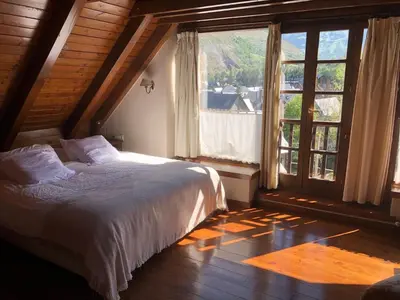 Cama o camas de una habitación en Casa Arties