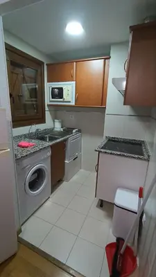 Una cocina o zona de cocina en Un balcon al paraiso