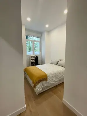 Cama o camas de una habitación en Nidito Enamorados