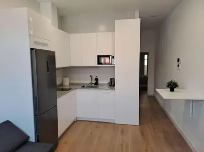 Una cocina o zona de cocina en Nidito Sandua