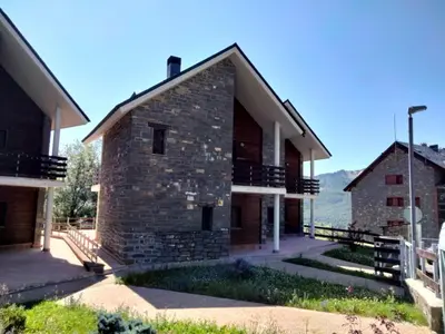 Plano de Chalet pareado para familias