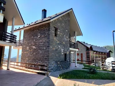 Plano de Chalet pareado para familias