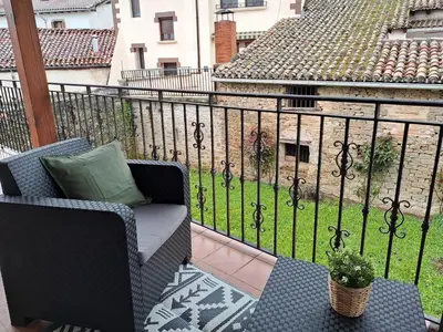 Un balcón o terraza de Casa Rural Torreblanca