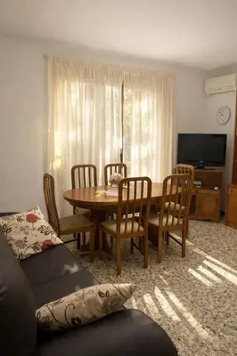 Una televisión o centro de entretenimiento en Manuela Casa Rural I