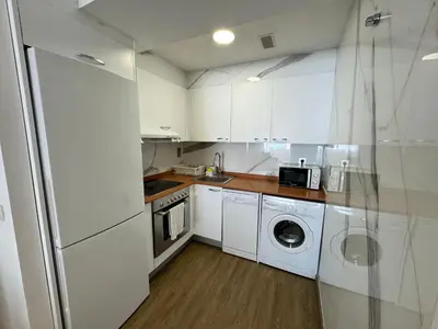 Una cocina o zona de cocina en El pilar a 7 minutos