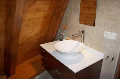 Un baño de Apartamentos Valle de Aran