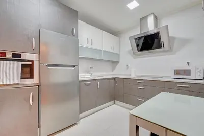 Una cocina o zona de cocina en Ansoleaga by Clabao