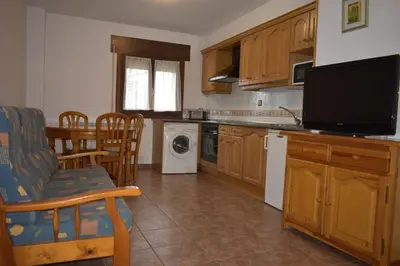 Una cocina o zona de cocina en Apartamentos Casa Esperanza - Ordesa