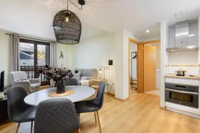 Una cocina o zona de cocina en Apartamento Vico