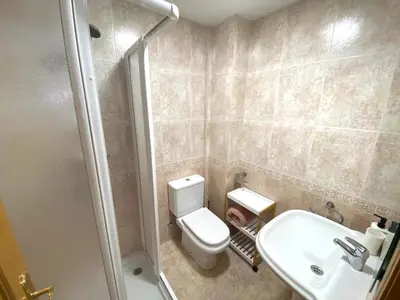 Un baño de Apartamento céntrico con garaje