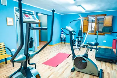 Gimnasio o instalaciones de fitness de Hotel Valle De Izas