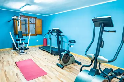 Gimnasio o instalaciones de fitness de Hotel Valle De Izas