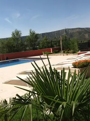 Piscina en o cerca de Ebro Fishing Exlusiv Appartment