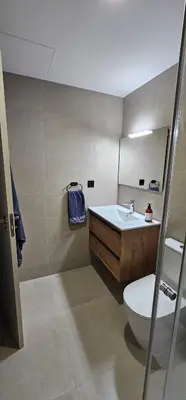 Un baño de Mirador de Cerler