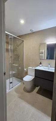 Un baño de Mirador de Cerler