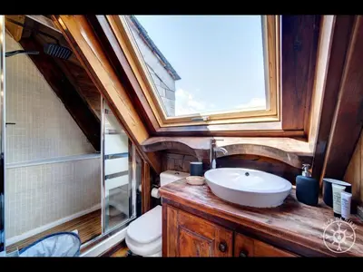 Un baño de CASA TICOLET de Alma de Nieve