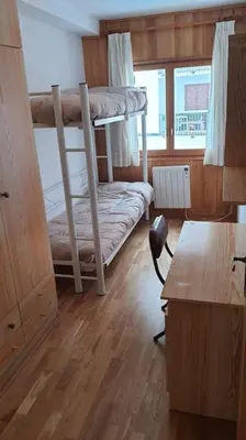 Cama o camas de una habitación en Ibón de espelunciecha