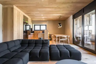 Zona de estar de Montardo by SeaMount Rentals