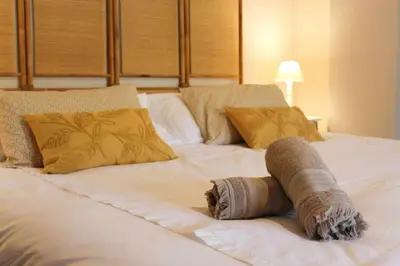 Cama o camas de una habitación en Casa El Tío Carrascón - alojamiento rural