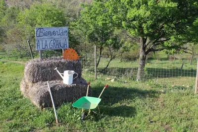 Jardín al aire libre en Casa El Tío Carrascón - alojamiento rural