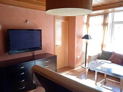 Una televisión o centro de entretenimiento en Apartamentos Candanchu 3000