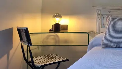 Cama o camas de una habitación en La Posada de Ruba