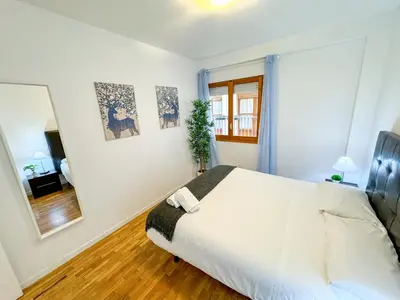 Cama o camas de una habitación en Laurel del Pilar ComoTuCasa