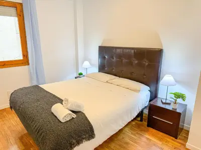 Cama o camas de una habitación en Laurel del Pilar ComoTuCasa