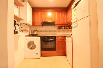 Una cocina o zona de cocina en La Casita del Pirineo
