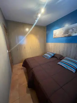 Cama o camas de una habitación en Casa Mati