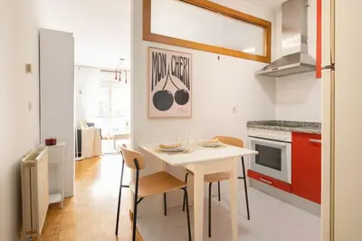 Una cocina o zona de cocina en El balcón de San Antón by Clabao