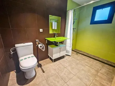 Un baño de SOLOPUENT Hotel Rural