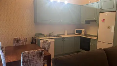 Una cocina o zona de cocina en Zara Villanúa