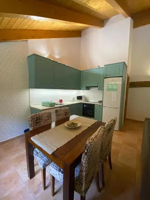 Una cocina o zona de cocina en Zara Villanúa