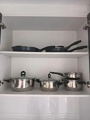 Una cocina o zona de cocina en Apartamento cerca del Pilar