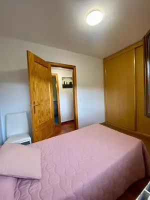 Cama o camas de una habitación en Apartamento Villa de Venecia